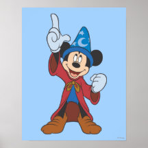 Sorcerer Mickey Mouse Print