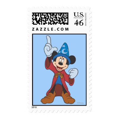 Sorcerer Mickey Mouse stamps