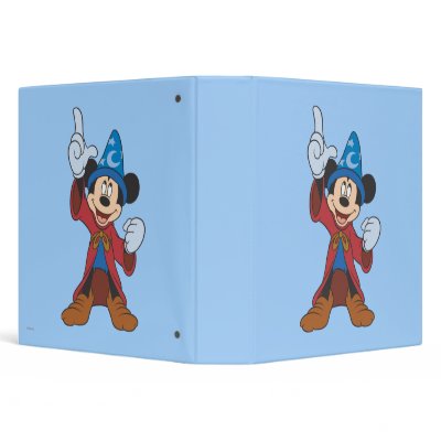 Sorcerer Mickey Mouse binders