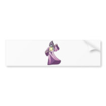 sorcerer wizard with crystal ball bumper stickers