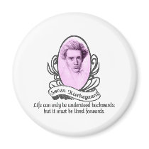 Søren Kierkegaard Refrigerator Magnets