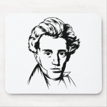 Soren Kierkegaard philosophy existentialist portra mousepads by strk3 Soren Kierkegaard philosophy existentialist portra mousepads