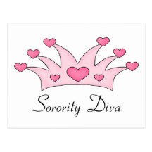 Sorority Diva Postcards