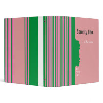 Sorority Life Personalized Binder by dawnfx Sorority Life Personalized Binder