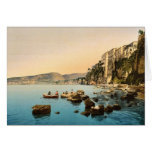Sorrento by the sea, Naples, Italy classic Photoch Greeting Cards