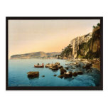 Sorrento by the sea, Naples, Italy classic Photoch Postcard