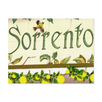 Sorrento,  Italy,  Sign Post Card