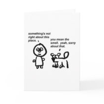 Sorry About the Smell cards by emoticant Sorry About the Smell cards
