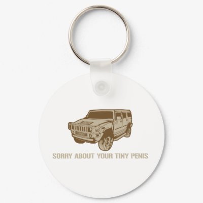 Sorry About Your Tiny Penis Keychain by strk3