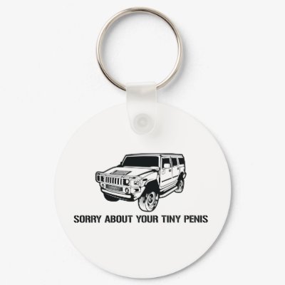 Sorry About Your Tiny Penis Keychain by strk3