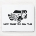 Sorry About Your Tiny Penis Mousepad