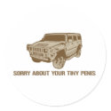 Sorry About Your Tiny Penis Sticker