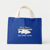 Sorry Boys.. Size does matter - funny bass fishing Canvas Bags