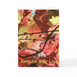 Sorry for your Loss Sympathy Card (From Us)