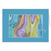 Sorry Greeting Card