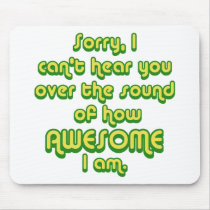 Sorry, I can't hear you over the sound of how Mousepad