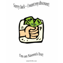 Sorry Jack t-shirts
