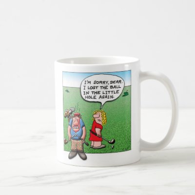 Sorry Lost Ball Mug by Joe_Kohl_2