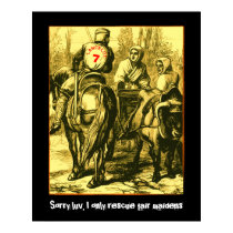 Sorry luv, I only rescue fair maidens posters by PastLives Sorry luv, I only rescue fair maidens posters