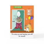 Sorry you are leaving cards