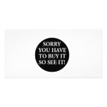 SORRY YOU HAVE TO SEE IT TO BUY IT PICTURE CARD