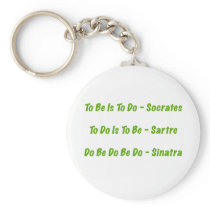 Sorta Great Quotes Keychain