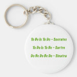 Sorta Great Quotes Keychain