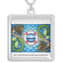 SOS Mermaids necklaces