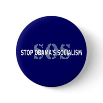 SOS Stop Obama's Socialism Pins