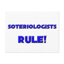 Soteriologists Rule! postcards