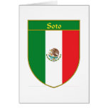Soto Mexico Flag Shield cards