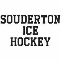 Souderton Ice Hockey - Fleece Zip Hoodie embroidered shirts