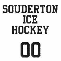 Souderton Ice Hockey Zip Hoodie - PERSONALIZE embroidered shirts
