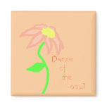 Soul Dance Flower Refrigerator Magnet