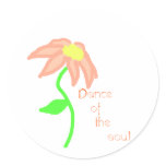 Soul Dance Flower Stickers