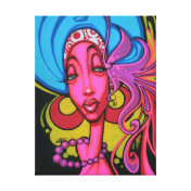 "Soul Diva" canvas print by Basic Lee "Soul Diva" canvas print by Basic Lee