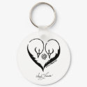 "Soul Friends" Keychain by Dawna Robertson