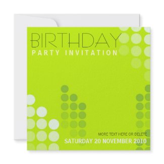 Soul House Party Birthday Invitation invitation