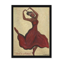 Soul in Motion Postcard