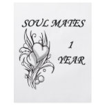 SOUL MATES 1 YEAR flyers