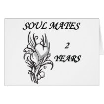 SOUL MATES 2 Years Card