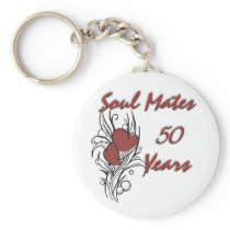 Soul Mates 50 Years Keychain
