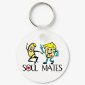 Soul Mates keychains by goldnsun Soul Mates keychains
