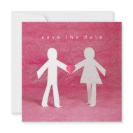 Soul Mates - Save the Date announcement invitation