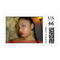 Soul meets soul on lovers lips! postage by sierraharris Soul meets soul on lovers lips! postage