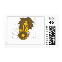 Soul Music Postage Stamp