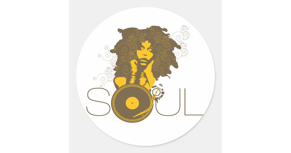 Soul Music Sticker | Zazzle