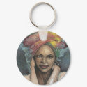 "Soul of a Woman" Keychain by safarifineart "Soul of a Woman" Keychain