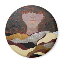 Soul Sista by Kenya Verrett Refrigerator Magnets