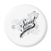 Soul Sista Refrigerator Magnets
